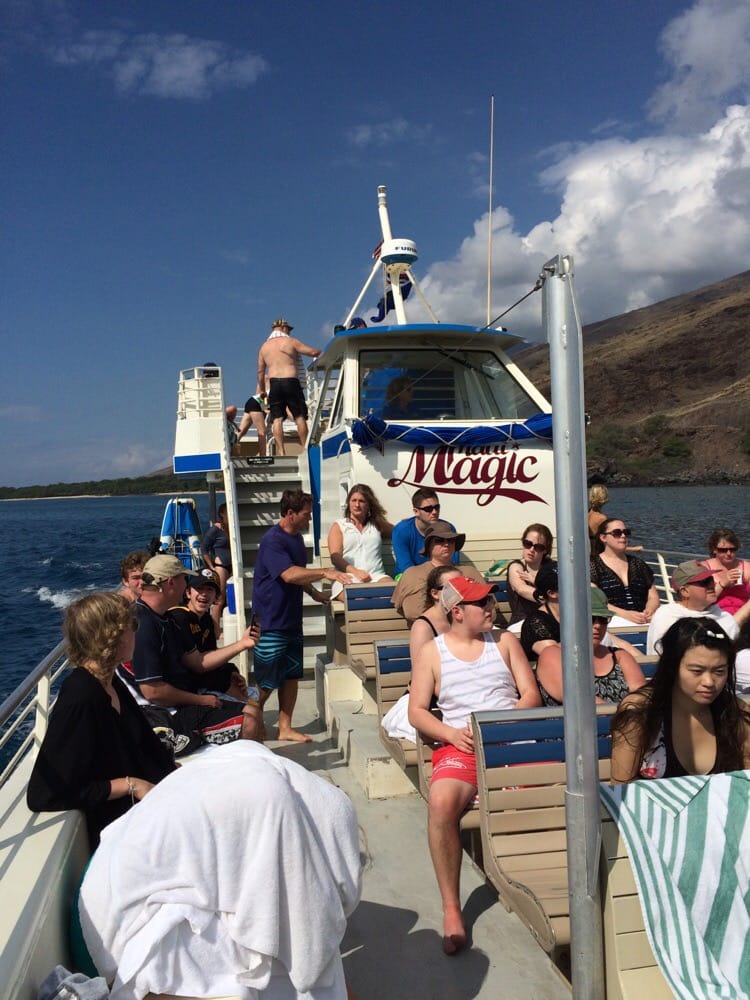 MCC Four Winds and Maui Magic Snorkel Tour Boats