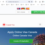 FOR TAIWANESE CITIZENS - CANADA Government of Canada Electronic Travel Authority - Canada ETA - Online Canada Visa - 加拿大政府簽證申請，線上加拿大簽證申請中心