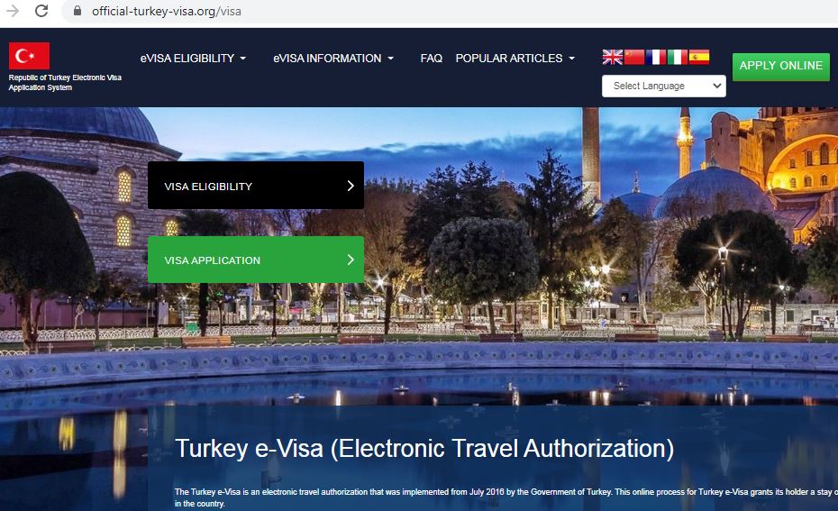 FOR ITALIAN AND FRENCH CITIZENS - TURKEY Official Turkey ETA Visa Online - Immigration Application Process Online - Ufficiale Turchia Applicazione Visa Online Centru di Immigrazione di u Guvernu di Turchia